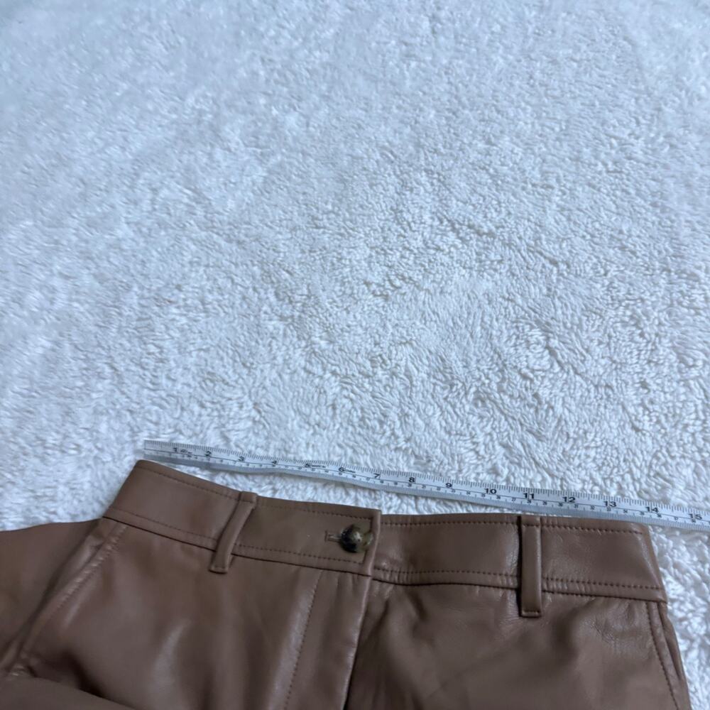 Aritza Wilfred Bridger Cargo Pant 4 Vegan Brown Leather Grunge City College - Picture 3 of 6